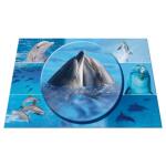 Herma Schreibunterlage Karton 55 x 35 cm Delfine