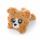 NICI 46923 Glubschis liegendes Kuscheltier Hund Lollidog 15cm, braun