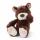 NICI Kuscheltier Bär 20 cm – Nachhaltiges Plüschtier für Mädchen, Jungen & Babys – Flauschiges Stofftier zum Spielen, Sammeln & Kuscheln – Gemütliches Schmusetier, Kakaobraun