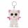 NICI 47833 Glubschis Schutzengel Schlüsselanhänger 9cm Katze Glowy Malli, pink