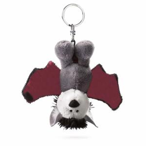 NICI 47866 Schlüsselanhänger Fledermaus Sir Simon 10cm, SCHWARZ