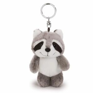 NICI 47869 Schlüsselanhänger Waschbär Rod 10cm, GRAU
