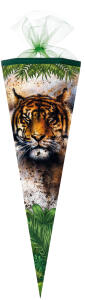 Nestler Schultüte Tüllv. 50 cm rund Tiger
