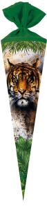 Nestler Schultüte Filzv. 70 cm rund Tiger