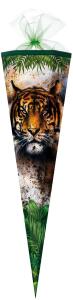 Nestler Schultüte Tüllv. 85 cm 6-eckig Tiger