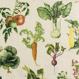 Motivserviette 33x33cm ECO Kulinarik HOME F. 242204