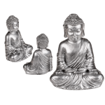 OOTB Sitzende Deko-Figur Buddha ca. 14 x 11 cm