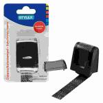 Stylex 31258 - Datenschutz-Stempel, Roll-Stempel 17 mm...