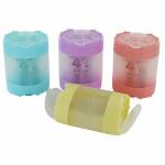 4-in-1 Bleistiftspitzer, Pastellfarben