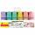 Eberhard Faber 551403 - Mini Textmarker mit Keilspitze, in Pastell Farben, 6er Etui
