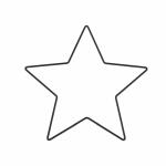GLOREX 6 1294 416 - Metallrahmen Stern zum Basteln ca. 20...