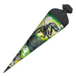 Motiv-Schultüte Robo-Rex 70cm rund Rot(h)-Spitze Filzverschluss Folie