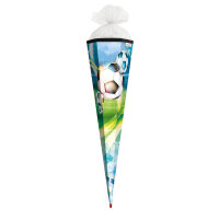 Motiv-Schultüte Fußball 85cm eckig...
