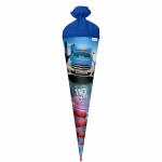 Motiv-Schultüte Polizei 110 70cm rund Rot(h)-Spitze...