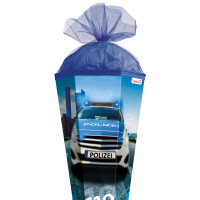 Motiv-Schultüte Polizei 110 85cm eckig Rot(h)-Spitze...