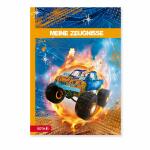 Roth Zeugnismappen mit Design Monstertruck, 10 Einlagen, A4
