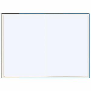 Roth Zeugnismappen Spectrum mit Buchschrauben, Blue, 12 PP-Einlagen,