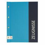 Roth Zeugnismappen Spectrum mit Buchschrauben, Blue, 12 PP-Einlagen,