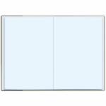 Roth Zeugnismappen Spectrum mit Buchschrauben, Grey,12 PP-Einlagen,