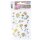Herma Sticker CREATIVE Edelrosen Gold- und Silberfolie 1 Bl