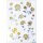 Herma Sticker CREATIVE Edelrosen Gold- und Silberfolie 1 Bl