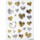 Herma Sticker CREATIVE Herzen Goldfolie 1 Bl