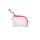 Herma Universaltasche Etui A7+ 14 x 11 cm rot