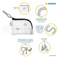 Herma Universaltasche Etui A7+ 14 x 11 cm Sortierung