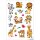 Herma Sticker DECOR Tiere Dschungel 1 Bl