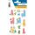 Herma Sticker DECOR Tiere Lama no Drama beglimmert 1 Bl