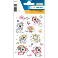 Herma Sticker MAGIC Verzaubertes Einhorn Transpuffy 1 Bl