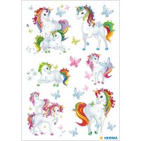 Herma Sticker DECOR Einhorn best Friends 1 Bl