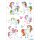 Herma Sticker DECOR Einhorn best Friends 1 Bl
