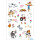 Herma Sticker DECOR Tiere Kleine Farm 1 Bl