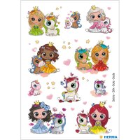Herma Sticker MAGIC Prinzessin Sweetie & Friends 1 Bl