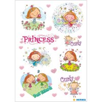 Herma Sticker MAGIC Prinzessin Curly beglimmert 1 Bl
