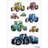 Herma Sticker MAGIC Traktoren Rennen geprägt 1 Bl