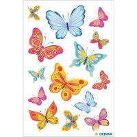 Herma Sticker DECOR Tiere Schmetterlingszeit beglimmert 1 Bl