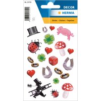Herma Sticker DECOR Glückssymbole beglimmert 1 Bl