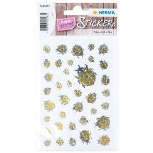 Herma Sticker CREATIVE Goldkäfer Goldfolie 1 Bl