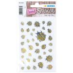 Herma Sticker CREATIVE Goldkäfer Goldfolie 1 Bl