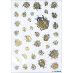 Herma Sticker CREATIVE Goldkäfer Goldfolie 1 Bl
