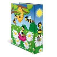 Herma Motiv-Ordner Karton A4, 7 cm Rückenbreite Bienenwiese