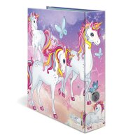 Herma Motiv-Ordner Karton A4, 7 cm Rückenbreite Einhorn