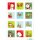 Herma Sticker DECOR Weihnachten Adventskalenderzahlen Kinder beglimmert 2 Bl