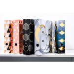 Herma Motiv-Ordner Karton A4, 7 cm Rückenbreite Fashion & Style 5er-Sortierung