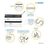 Herma Multibag A5+ schwarz 4008705202954