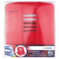 Herma Leseständer Metall B/T/H 198 x 157 x 190 mm rot