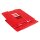 Herma Leseständer Metall B/T/H 198 x 157 x 190 mm rot
