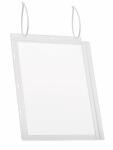 Durable Plakattasche A4 tr 5St mit Kabelbindern wasserdicht